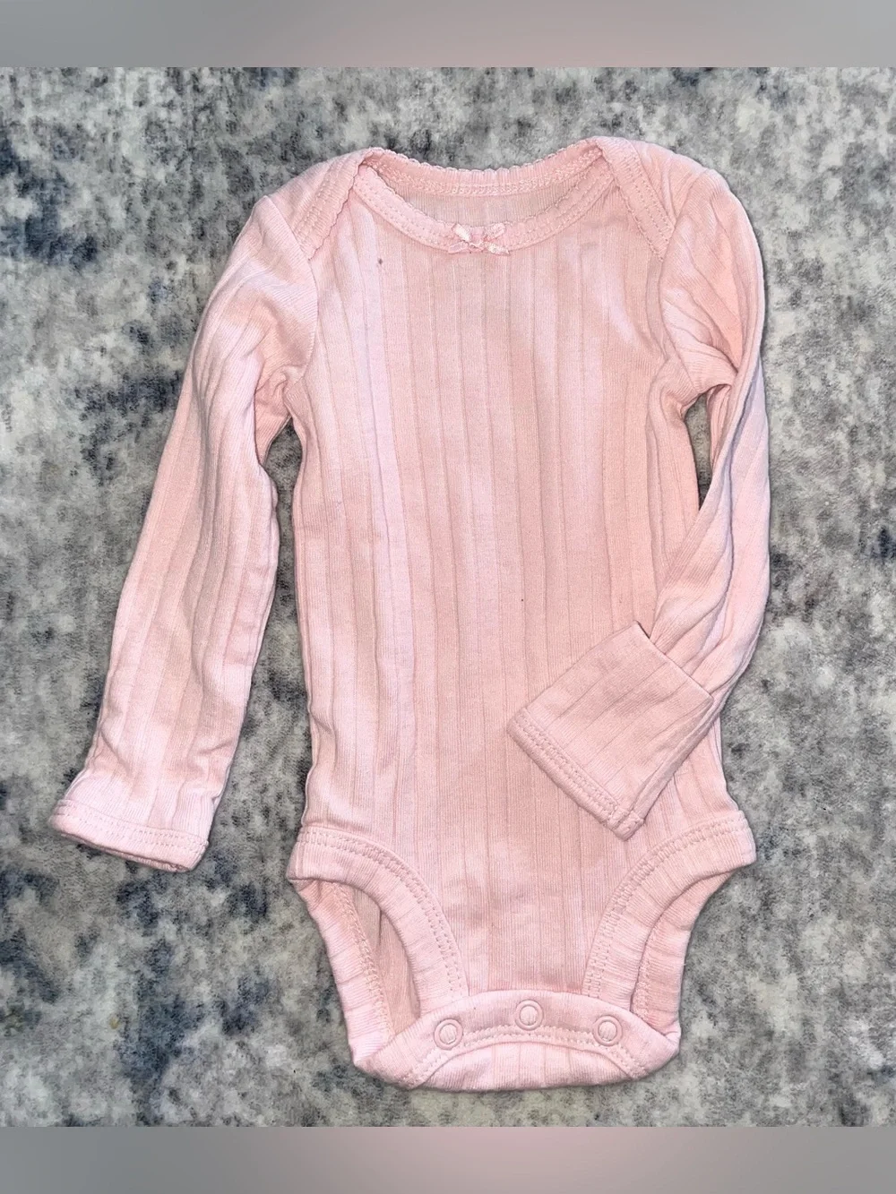 Carters long sleeve bodysuit size newborn